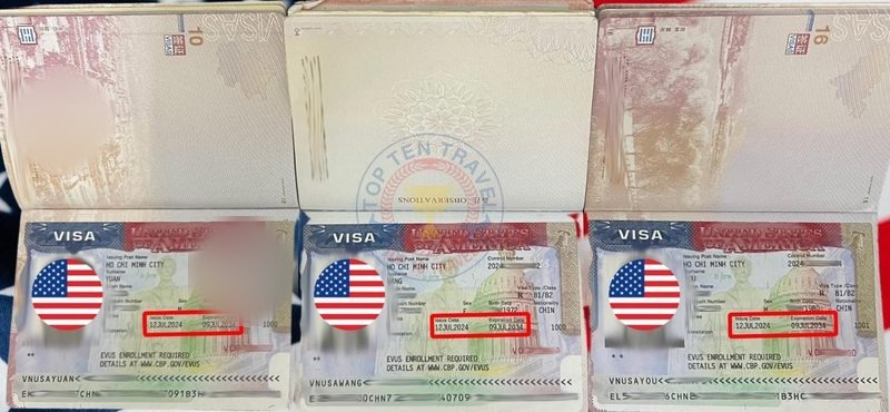 Visa Mỹ 10 năm quốc tịch Trung Quốc